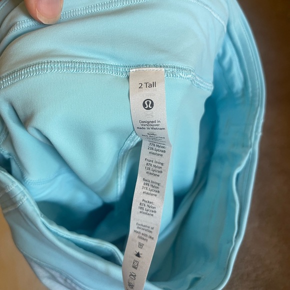 NWT Lululemon Pace Rival Skirt Size 2 Tall - Picture 4 of 4
